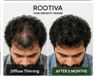 Rootiva before and after result