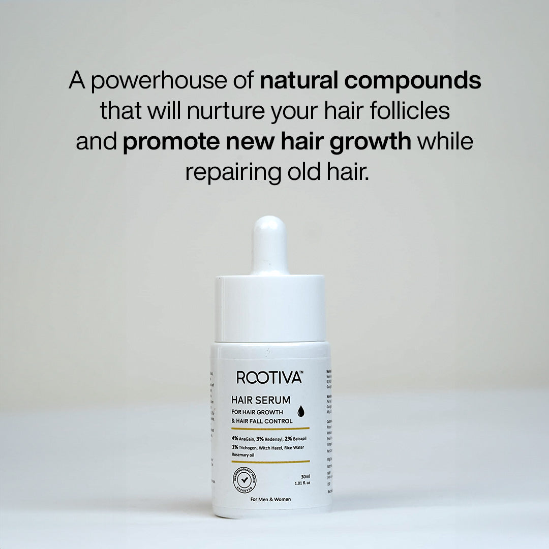 Rootiva hair growth serum before and after